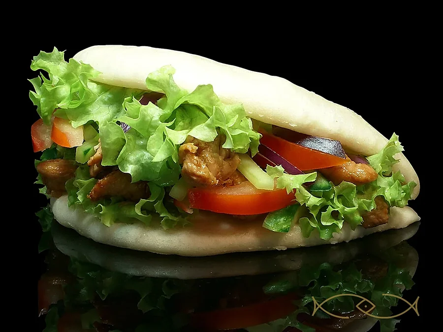 Бао з куркою