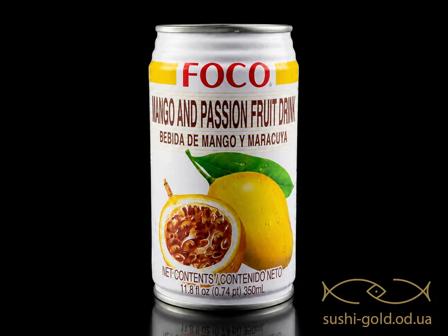 FOCO Напій Манго-Маракуйя, 350 мл